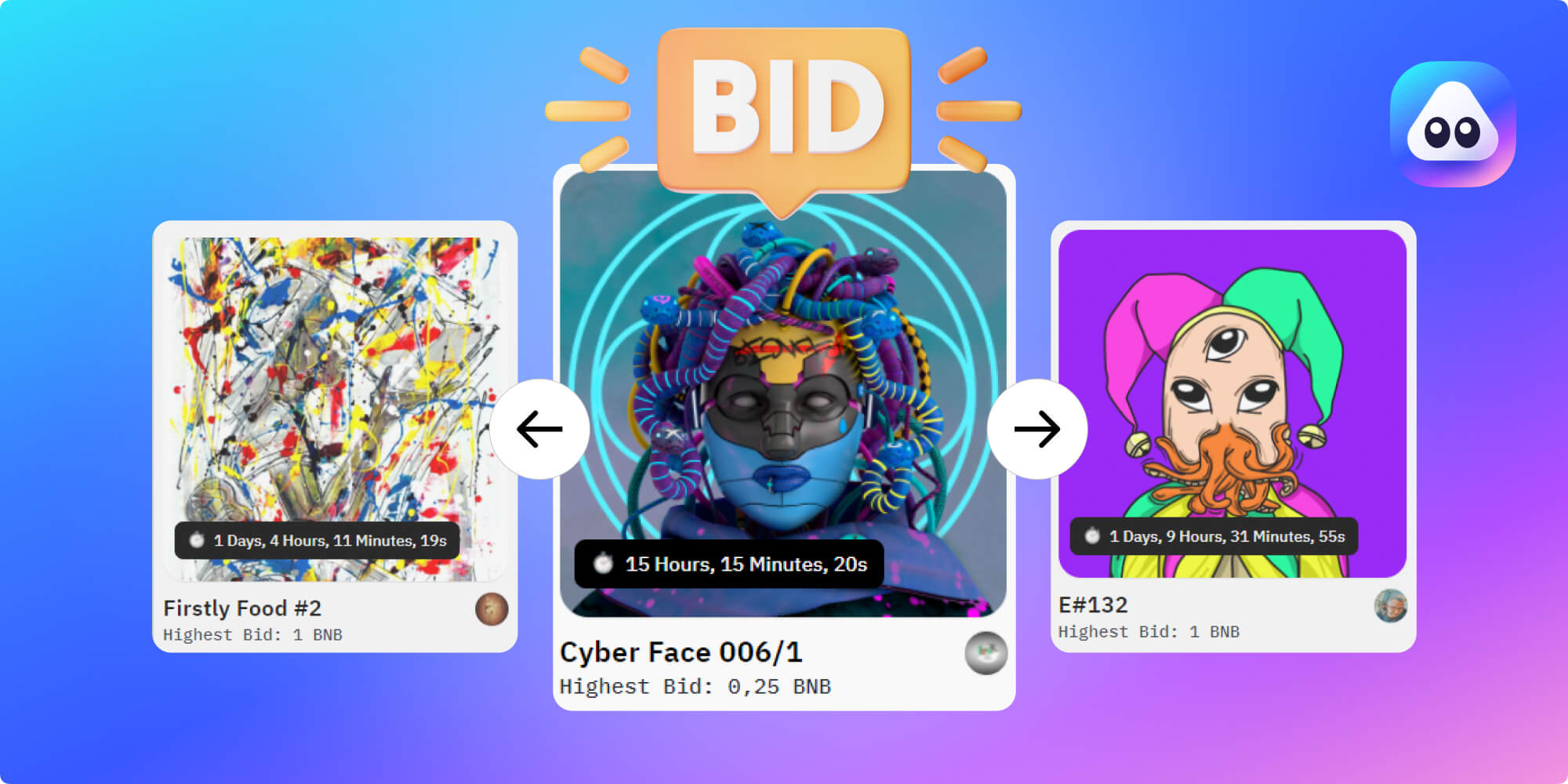 How to sell an NFT at higher price with auctions AirNFTs